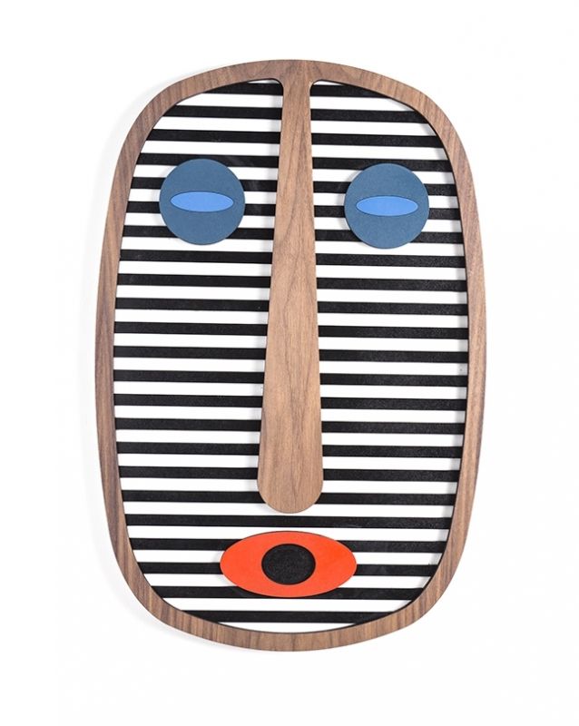 Modern African Mask #1 Wandschmuck Umasqu EINZELSTÜCK